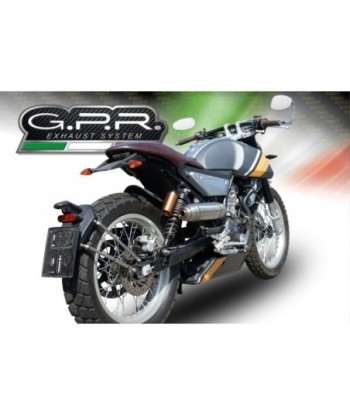 Escape GPR F.B. Mondial Sport Classic 125 - Pagani 1948 2021/2023 e5 - Deeptone Inox