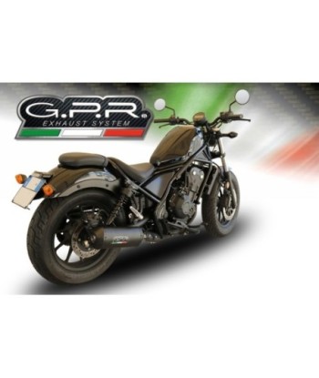 Escape GPR Honda Cmx 300 Rebel 2017/2020 e4 - Ghisa