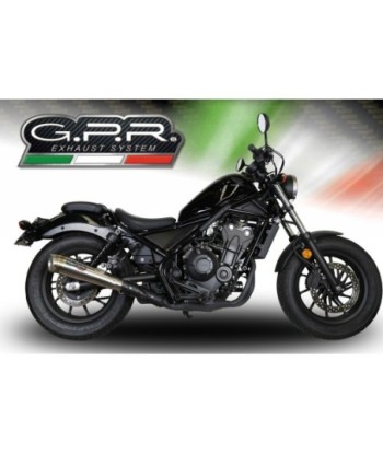 Escape GPR Honda Cmx 300 Rebel 2017/2020 e4 - Powercone Evo