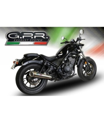 Escape GPR Honda Cmx 300 Rebel 2021/2023 e5 - Powercone Evo