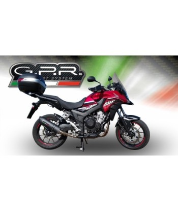 Escape GPR Honda Cb 400 X 2016/2018 e4 - Furore Evo4 Nero