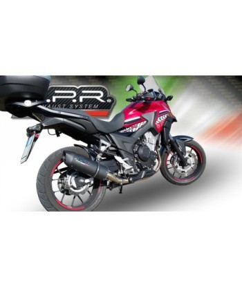 Escape GPR Honda Cb 400 X 2019/2025 e5 - Furore Evo4 Nero