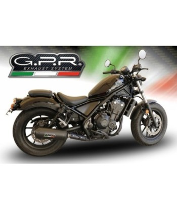 Escape GPR Honda Cmx 500 Rebel 2021/2023 e5 - Ghisa