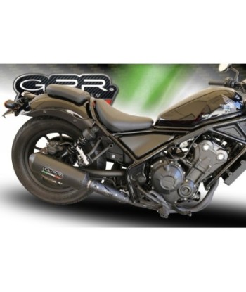 Escape GPR Honda Cmx 500 Rebel 2021/2023 e5 - Ghisa