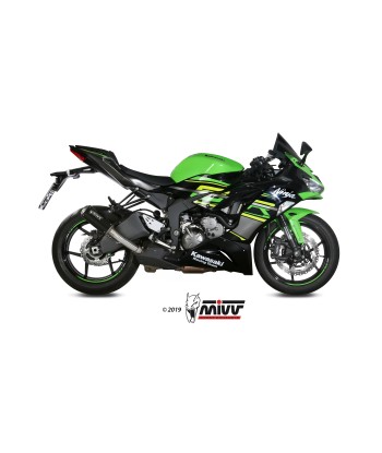 ESCAPE MIVV MK3 ST. STEEL KAWASAKI ZX-6 R 636 2019   2020