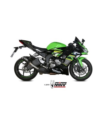 ESCAPE MIVV MK3 ST. STEEL KAWASAKI ZX-6 R 636 2019   2020