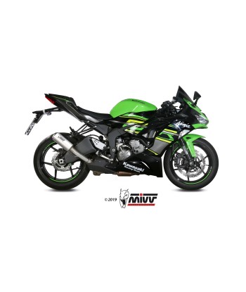 ESCAPE MIVV MK3 ST. STEEL KAWASAKI ZX-6 R 636 2019   2020
