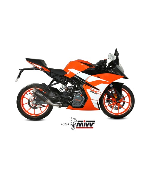 ESCAPE MIVV GP Pro BLACK KTM 125 DUKE 2017   2020