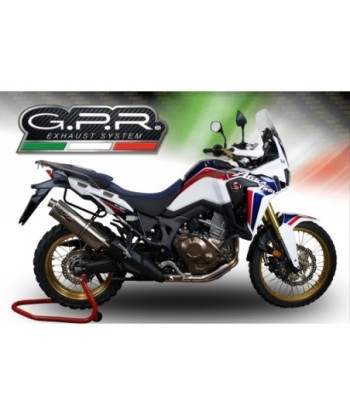 Escape GPR Honda Crf 1000 L Africa Twin Adventure Sport 2018/2020 e4 - Trioval
