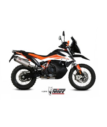 ESCAPE MIVV OVAL TITAN with carbon cap KTM 790 ADVENTURE / R 2018   2020