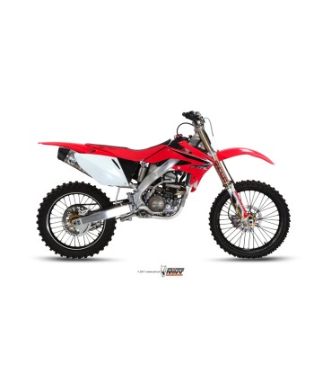 ESCAPE COMPLETO 1x1 MIVV OVAL ST. STEEL HONDA CRF 250 2008   2009