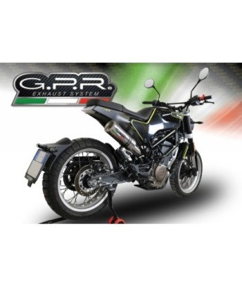 Escape GPR Husqvarna Svartpilen 401 2018/2019 e4 - M3 Titanium Natural