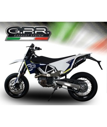 Escape GPR Husqvarna Supermoto 701 2017/2020 e4 - Furore Evo4 Nero