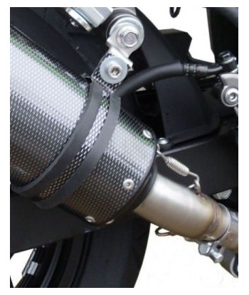 Escape GPR Kawasaki Ninja 300 R 2012/2017 e3 - Furore Nero