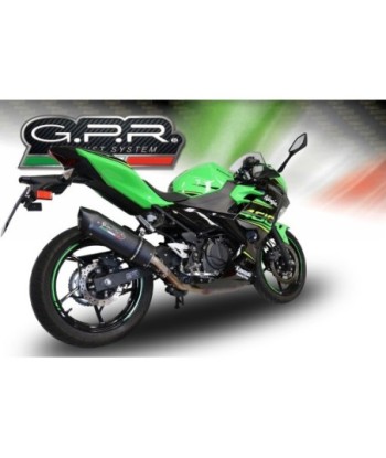 Escape GPR Kawasaki Ninja 400 2023/2025 e5 - Furore Evo4 Nero