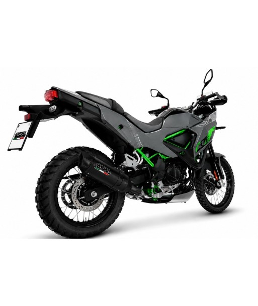 Escape GPR Kawasaki KLE 500 2026/2027 Euro 5 plus - Furore-X Titanio Nero