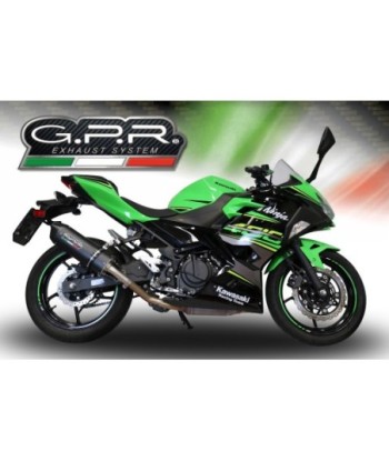 Escape GPR Kawasaki Ninja 500 2023/2025 e5 - Furore Evo4 Nero