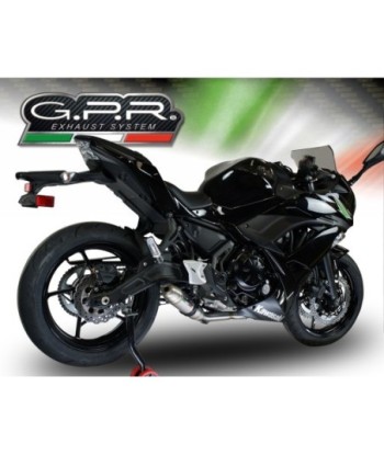 Escape GPR Kawasaki Ninja 650 2017/2020 e4 - Deeptone Inox