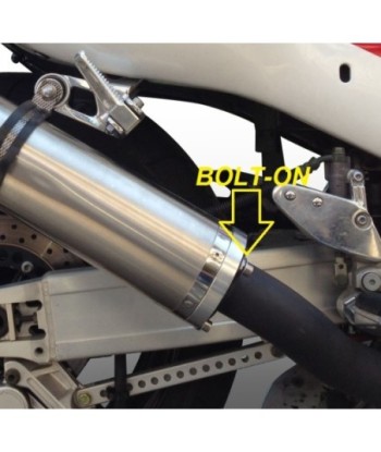 Escape GPR Kawasaki Zx-9R - ZX900C 1998/1999 - Inox Tondo