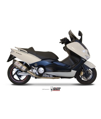 ESCAPE COMPLETO 2x1 MIVV SUONO ST. STEEL with carbon caps YAMAHA T-MAX 500 2001   2007