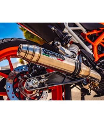 Escape GPR Ktm Duke 250 2021/2023 e5 - Deeptone Inox