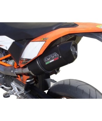 Escape GPR Ktm Smc 690 R 2007/2016 - Furore Nero