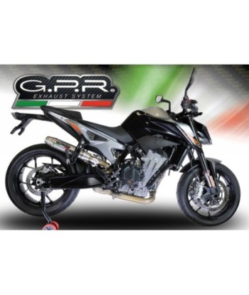 Escape GPR Ktm Duke 790 2021/2024 e5 - Deeptone Inox