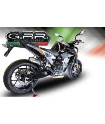 Escape GPR Ktm Duke 790 2021/2024 e5 - Deeptone Inox
