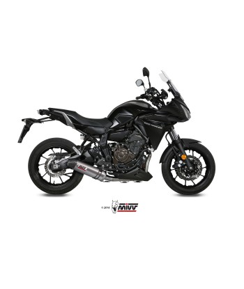 ESCAPE COMPLETO 2x1 MIVV OVAL TITAN with carbon cap YAMAHA Tracer 700 / GT 2016   2019