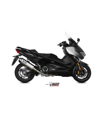 ESCAPE COMPLETO 2x1 MIVV SPEED EDGE ST. STEEL with carbon cap YAMAHA T-MAX 530 2017   2019