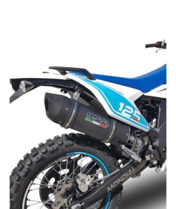 Escape GPR Malaguti XSM 125 Supermoto 2021/2023 e5 - Furore Evo4 Nero