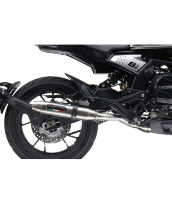 Escape GPR Moto Morini Seiemmezzo Scr 650 2022/2024 - Deeptone Inox