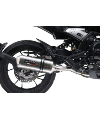 Escape GPR Moto Morini Seiemmezzo Str 650 2022/2024 - Satinox