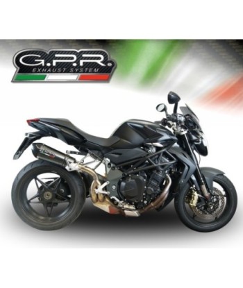 Escape GPR Mv Agusta Brutale 1090 R-Rr 2010/2012 - New Grand Prix Evo Poppy