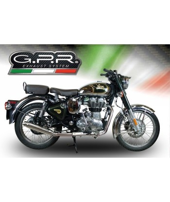 Escape GPR Royal Enfield Classic / Bullet Efi 500 2017/2020 e4 - Deeptone Inox