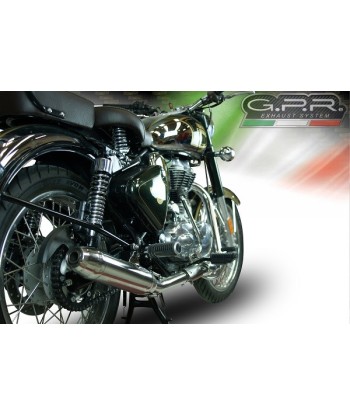 Escape GPR Royal Enfield Continental GT 535 2014/2016 - Deeptone Inox