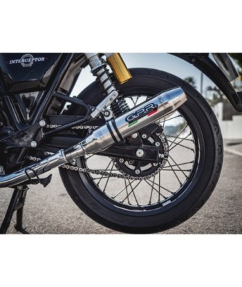 Escape GPR Royal Enfield Continental 650 2019/2020 e4 - Deeptone Inox