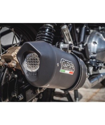 Escape GPR Royal Enfield Continental 650 2019/2020 e4 - Furore Evo4 Nero
