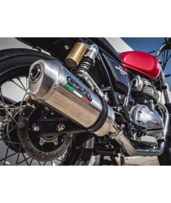 Escape GPR Royal Enfield Continental 650 2021/2024 e5 - Satinox