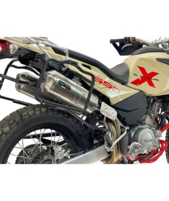 Escape GPR Swm Motorcycles Superdual 600 T 2023/2024 euro 5 - Satinox