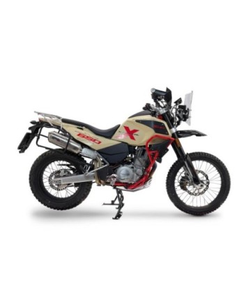 Escape GPR Swm Motorcycles Superdual 650 X 2025/2026 euro5plus - Satinox