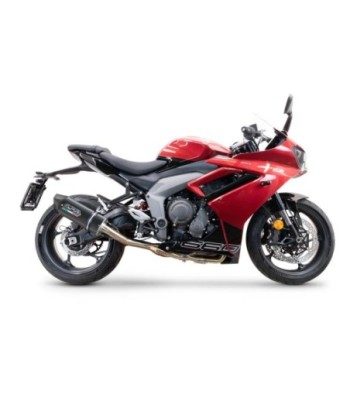 Escape GPR Triumph Daytona 660 2023/2025 - Furore Nero