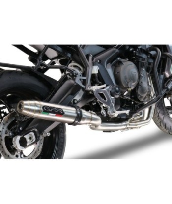 Escape GPR Triumph Trident 660 2021/2024 e5 - Deeptone Inox