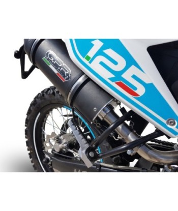Escape GPR UM Motorcycles Dsr SM - EX 125 2018/2020 e4 - Furore Evo4 Nero