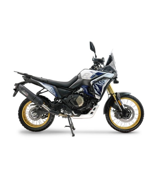 Escape GPR Voge DS 800 Rally 2025/2026 e5 plus - Furore-X Titanio Nero