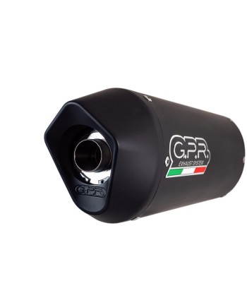 Escape GPR Exhaust System Benelli Bn 302 2015/16 Escape homologado y tubo de conexión Furore Nero