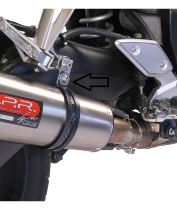 Escape GPR Yamaha Yzf R6 2003/05 - Furore Nero