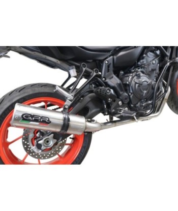 Escape GPR Yamaha Mt-07 2021/2024 e5 - M3 Inox