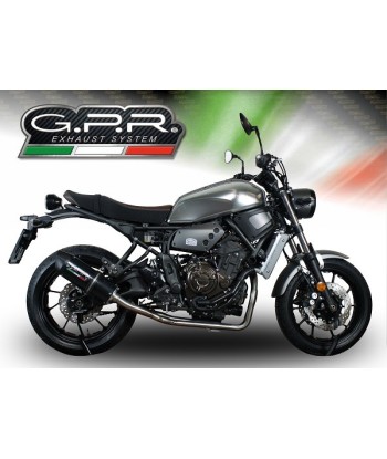Escape GPR Yamaha Xsr 700 2021/2024 e5 - Furore Nero