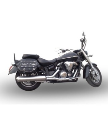 Escape GPR Yamaha Xvs 1300 Midnight Star 2006/2014 - Inox Oval Bomb